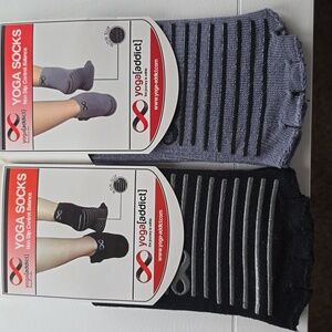 2 pairs Yoga Socks NIP by Yoga Addict